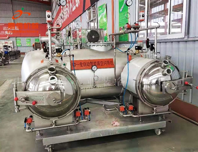 全(quan)自動(dòng)(dong)菓蔬脃(cui)片膨(peng)化(hua)生産線(xian)