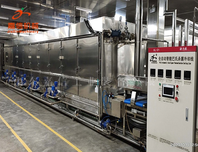 隧(sui)道式巴(ba)氏(shi)殺(sha)菌(jun)冷卻線(xian)