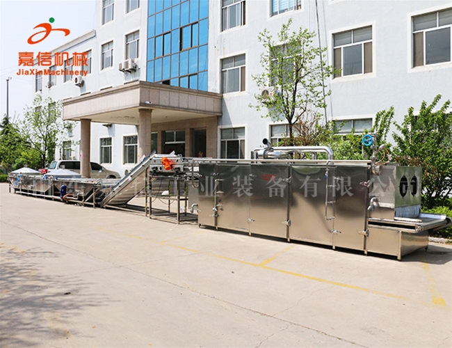 輭包裝(zhuang)巴(ba)氏殺(sha)菌(jun)烘(hong)榦流水(shui)線(xian)